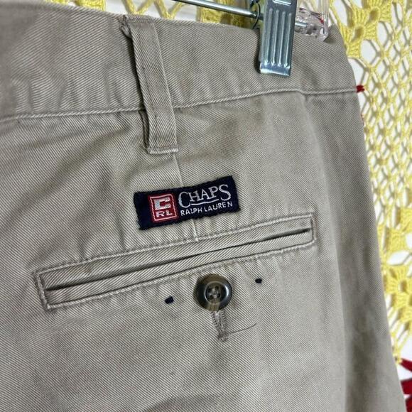 Men Y2k Chaps Khaki Pants - Picture 1 of 16